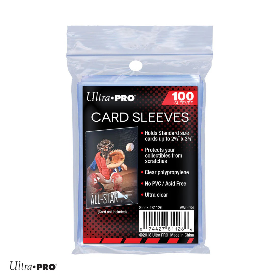 2.5" x 3.5" Soft Trading Card Penny Sleeves (100ct)