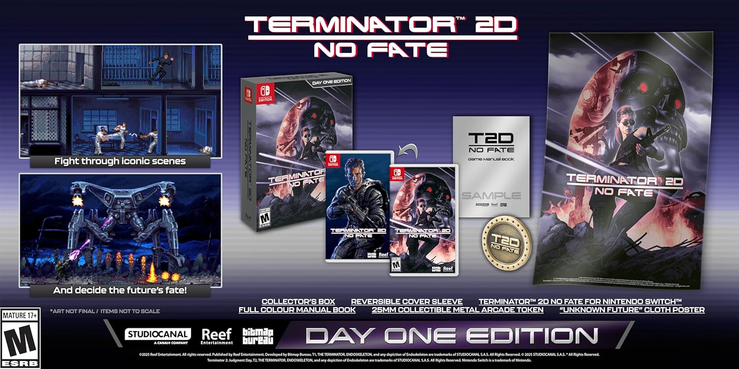 Terminator 2D: NO FATE - Day One Edition - Nintendo Switch