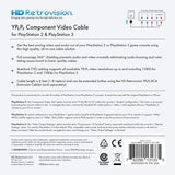 Preimum YPbPr Component Cable for PlayStation 2 and PlayStation 3
