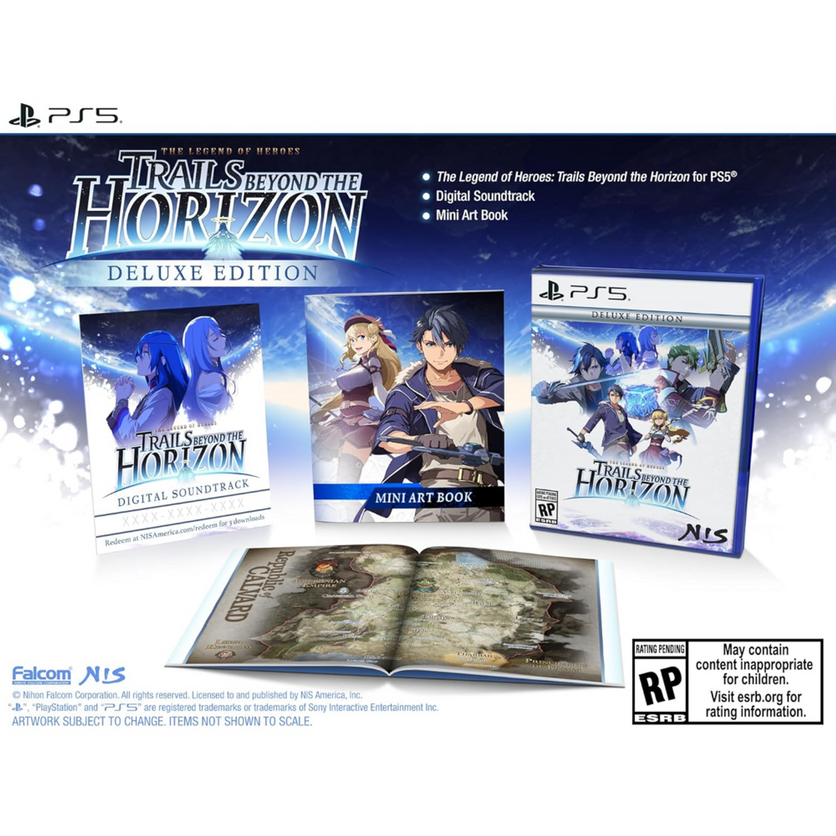 The Legend of Heroes: Trails beyond the Horizon Deluxe Edition - PlayStation 5