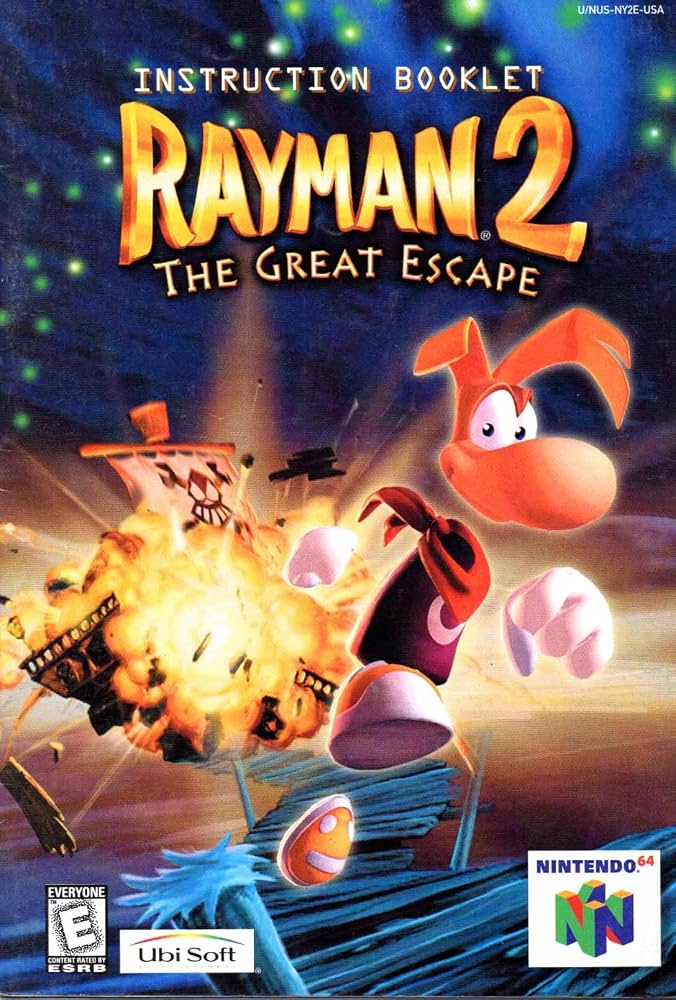 Rayman 2: The Great Escape - N64 Manual