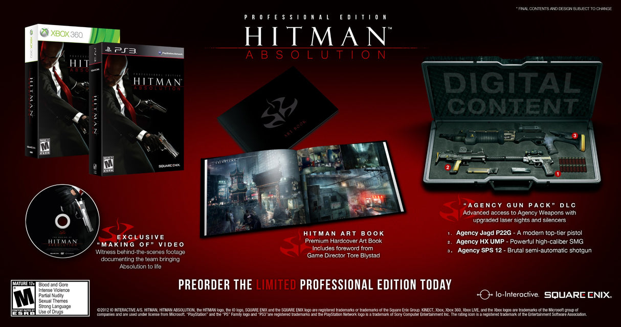 Hitman Absolution Professional Edition - Xbox 360