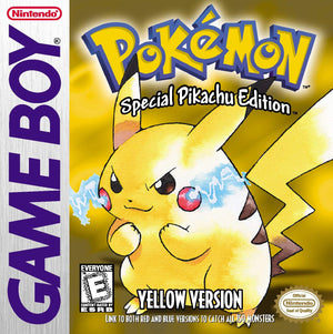 Pokémon Yellow Version - Game Boy, Game Boy Color