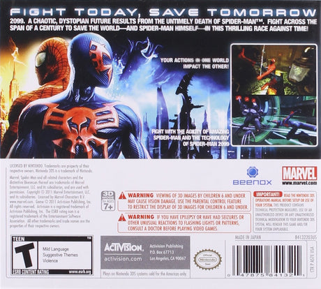 Spider-Man: Edge of Time - Nintendo 3DS