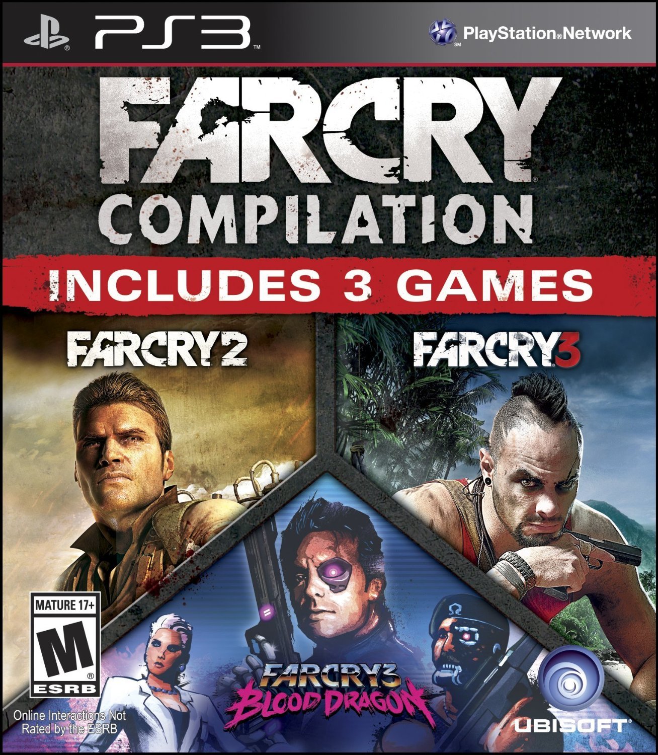 Far Cry Compliation: Far Cry 2, Far Cry 3, Far Cry 3: Blood Dragon - PlayStation 3