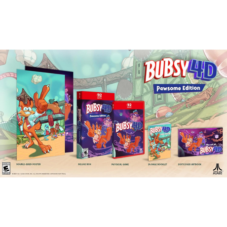 Bubsy 4D - Pawsome Edition - Nintendo Switch 2