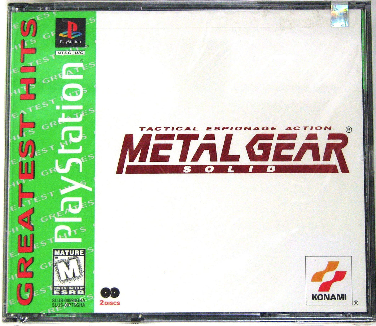 Metal Gear Solid (Greatest Hits) - PlayStation