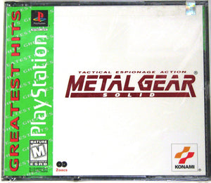 Metal Gear Solid (Greatest Hits) - PlayStation