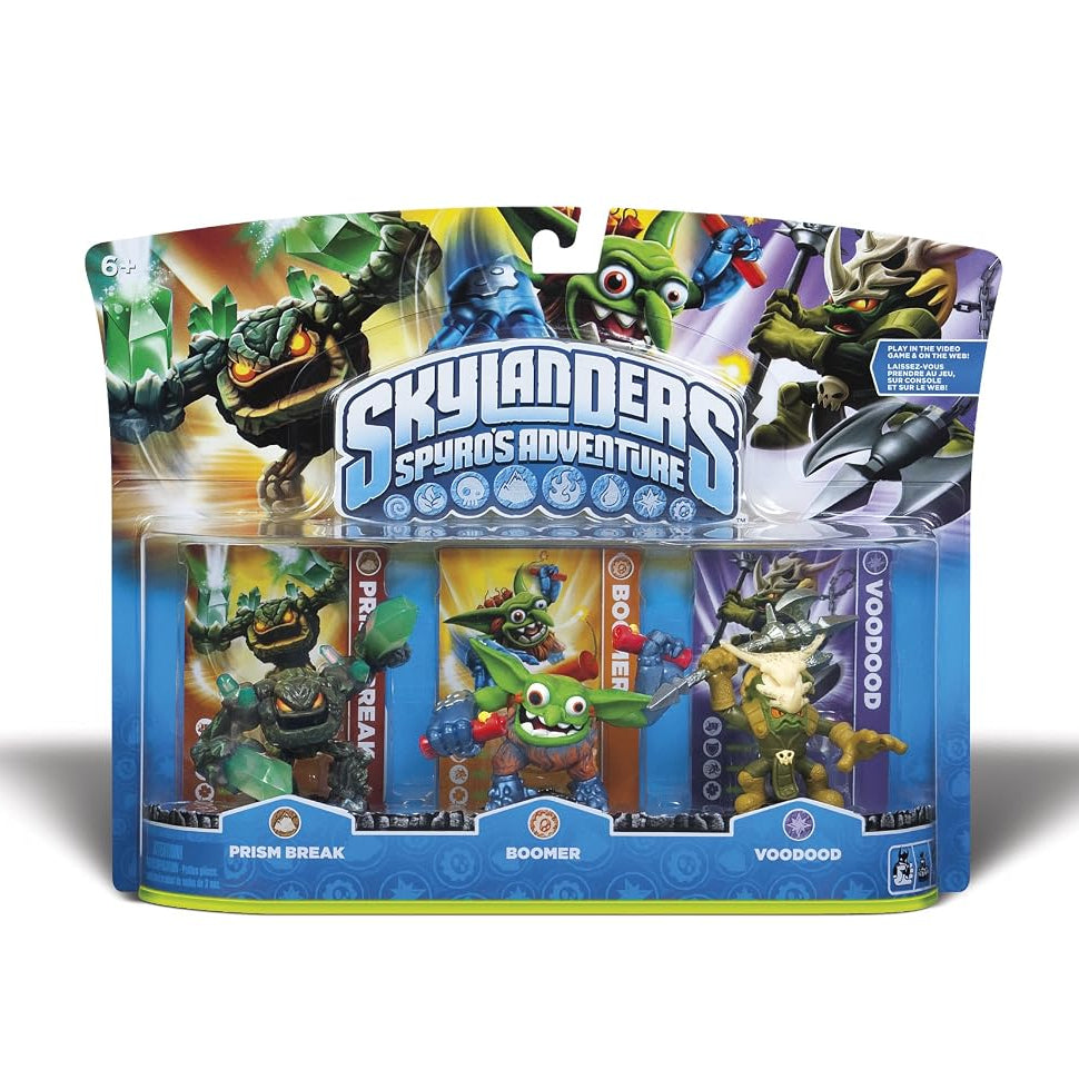 Skylanders Spyro's Adventure Triple Character Pack (Prism Break, Boomer, Voodood)
