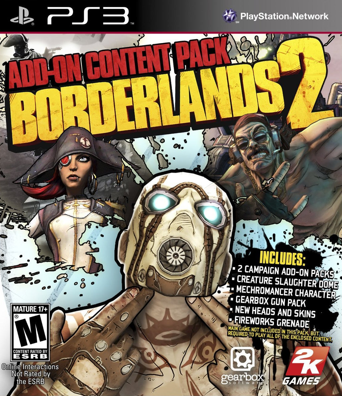 Borderlands 2: Add-on Content Pack - PlayStation 3