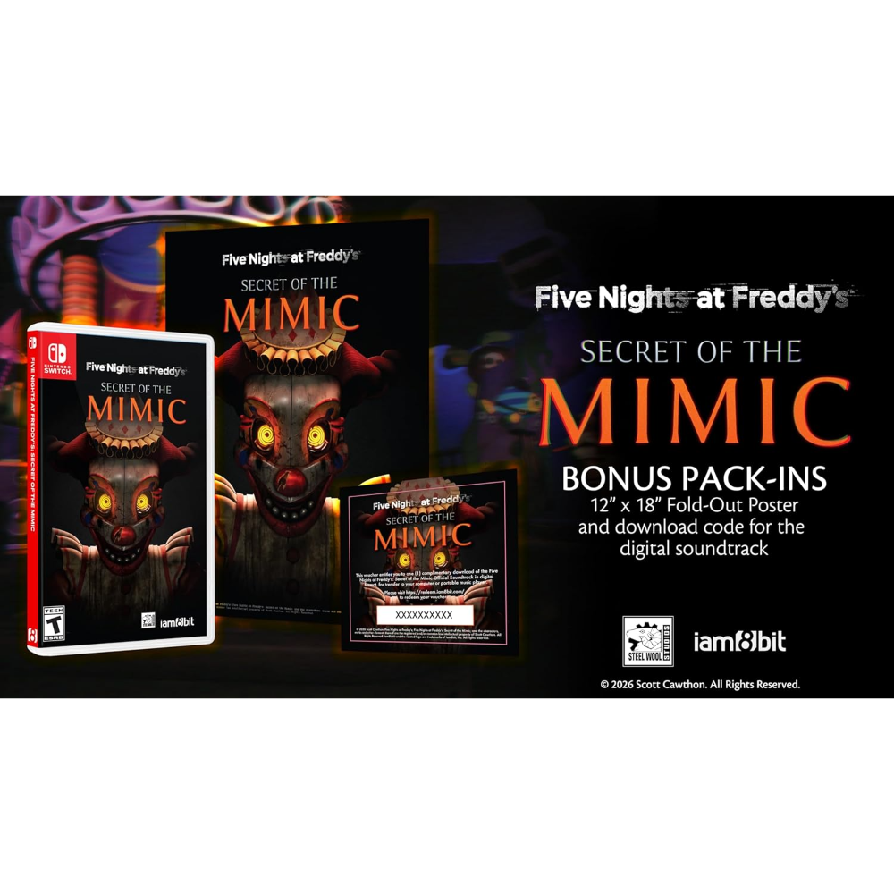 Five Nights at Freddy's: Secret of the Mimic - Nintendo Switch
