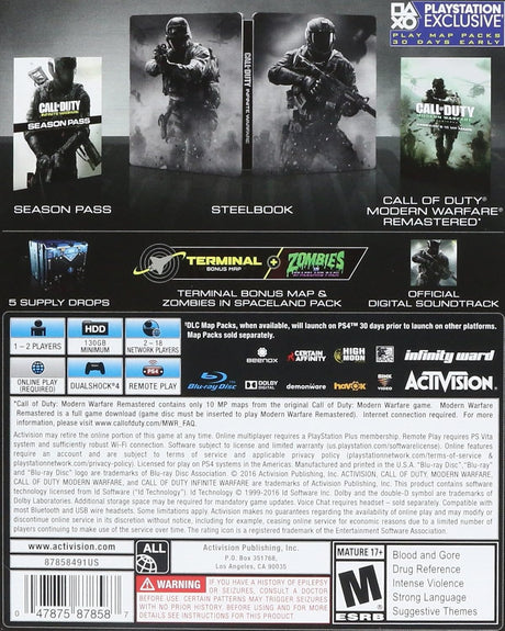 Call of Duty: Infinite Warfare Legacy Pro Edition - PlayStation 4