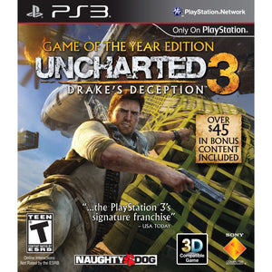 Uncharted 3: Drakes Deception - Game of the Year Edition - PlayStation 3