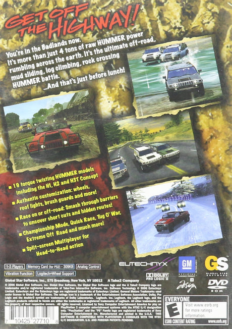 Hummer: Badlands - PlayStation 2