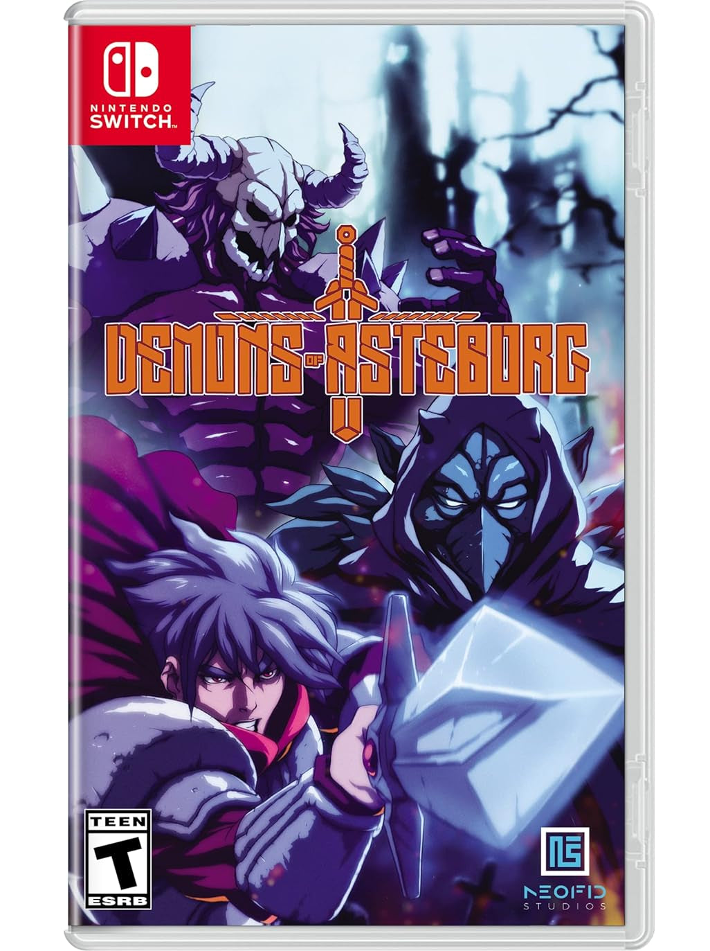 新品 DEMONS OF ASTEBORG switch 海外版パッケージ Demons of Asteborg - Nintendo Switch – Bitjump Games