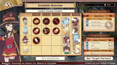 Konosuba - God's Blessing on this Wonderful World! Love For These Clothes of Desire! - Nintendo Switch