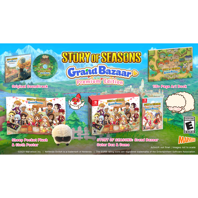 Story of Seasons: Grand Bazaar Premium Edition - Nintendo Switch