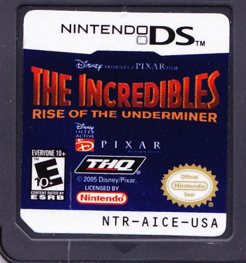 Incredibles: Rise of the Underminer - Nintendo DS