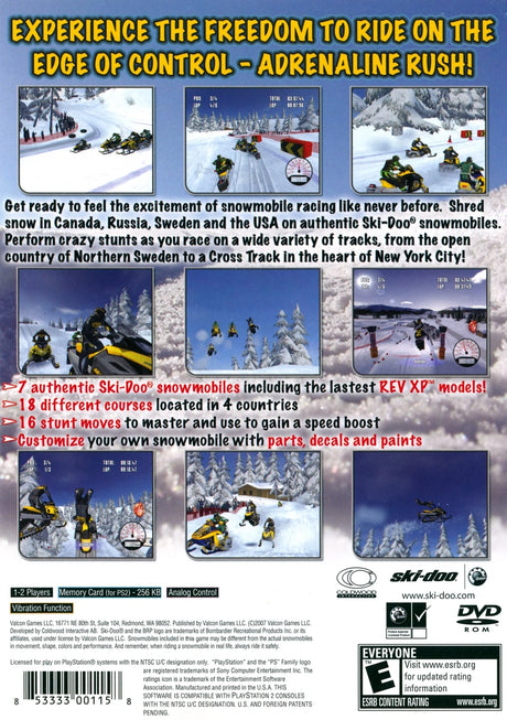Ski-Doo Snow X Racing - PlayStation 2