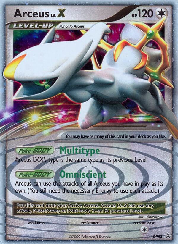 Arceus LV.X - DP53 (DP53) [Diamond and Pearl Promos]