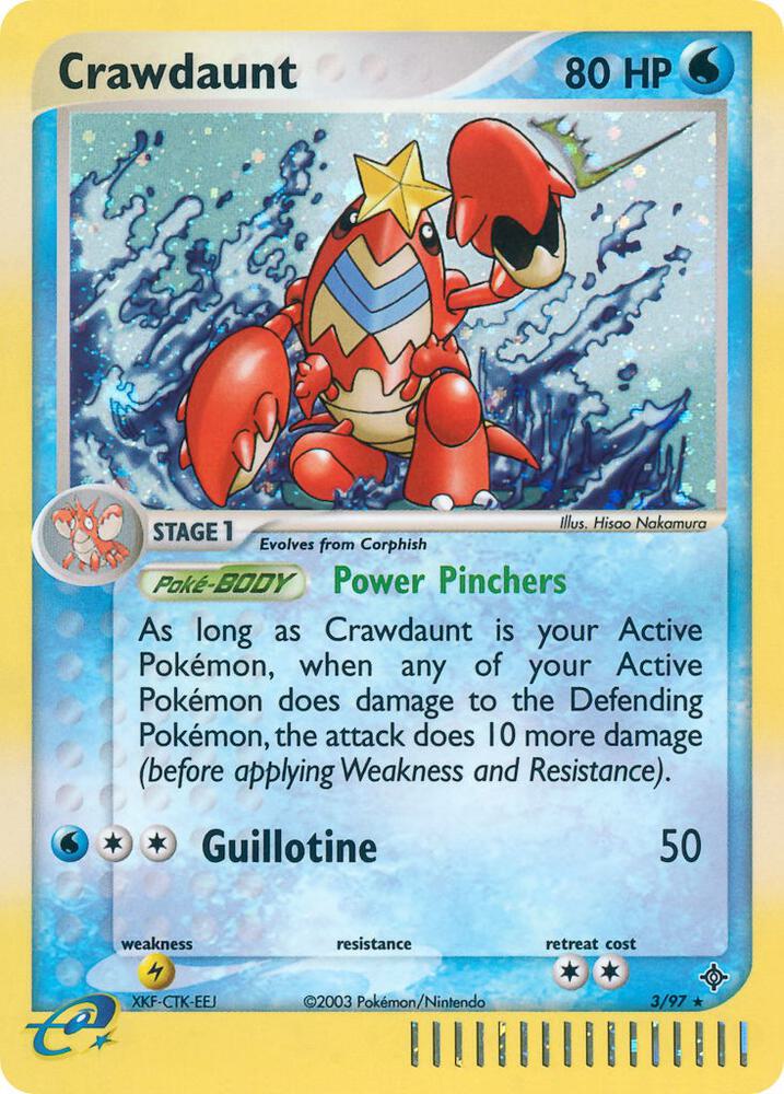 Crawdaunt - 3/97 (3/97) [EX Dragon]