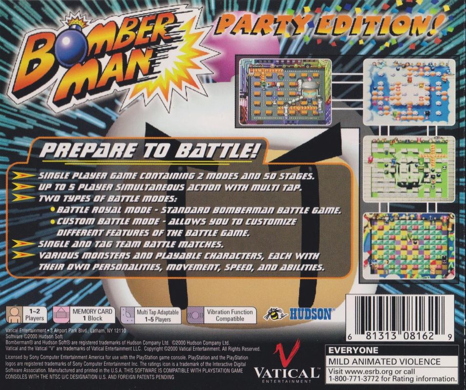Bomberman: Party Edition - PlayStation