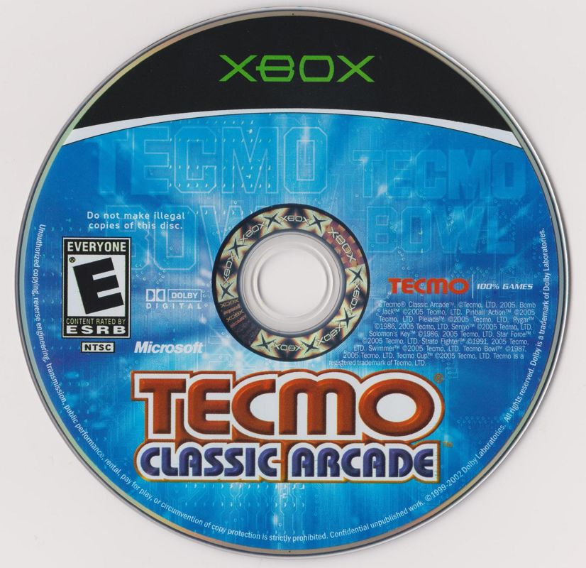 Tecmo Classic Arcade - Xbox