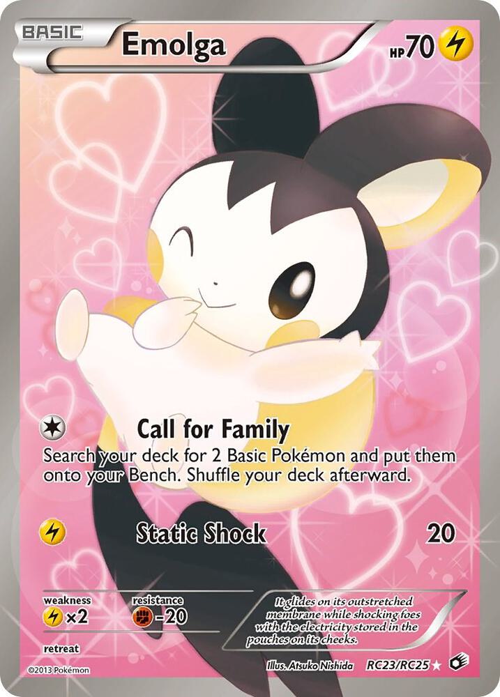 Emolga (Full Art) (RC23/RC25) [Legendary Treasures: Radiant Collection]