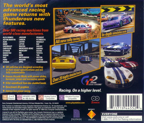 Gran Turismo 2 - PlayStation