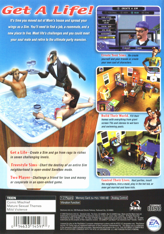 The Sims - PlayStation 2
