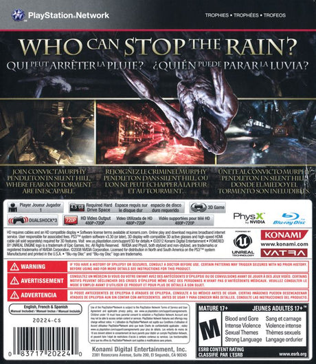 Silent Hill: Downpour - PlayStation 3