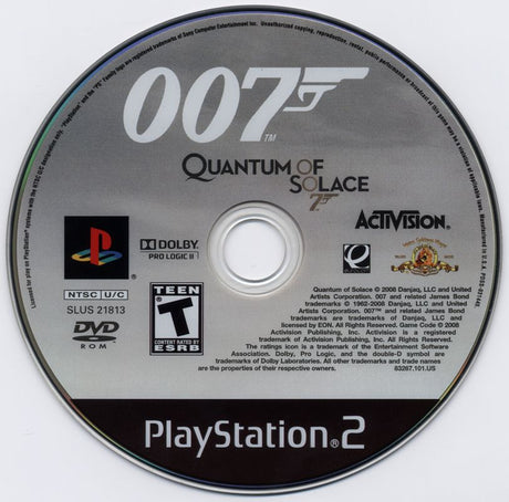 007 Quantum of Solace - PlayStation 2