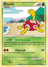 Shuckle (11/123) [HeartGold SoulSilver] [Reverse Holofoil]