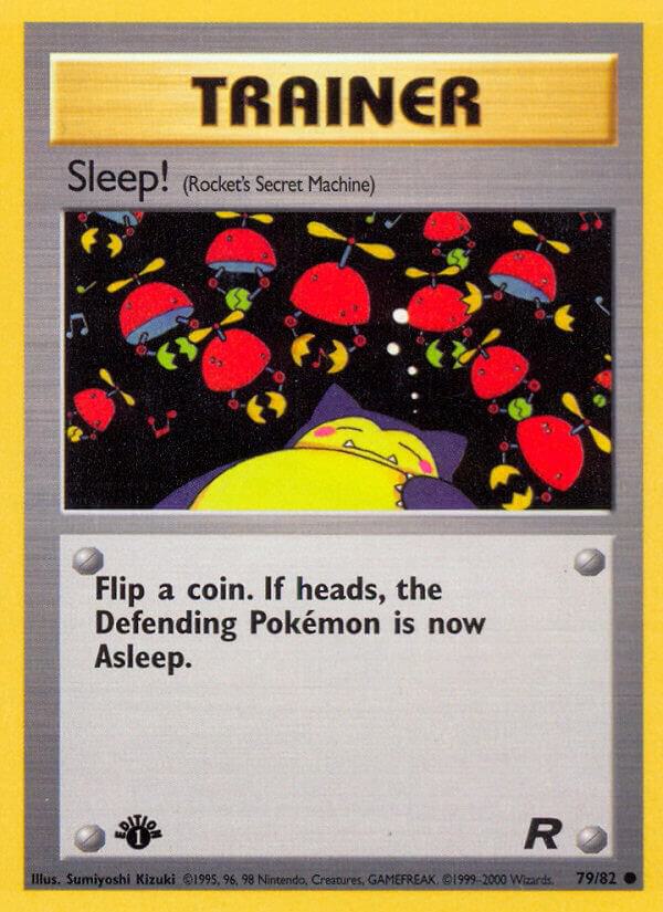 Sleep! (Rocket's Secret Machine) (79/82) [Team Rocket]