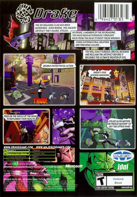 Drake of the 99 Dragons - Xbox