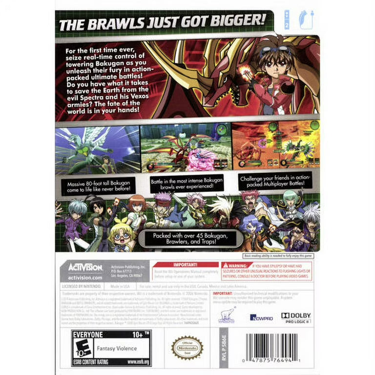 Bakugan: Defenders of the Core - Wii