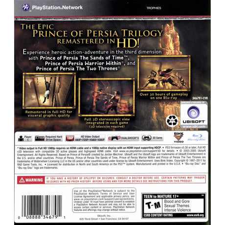 Prince of Persia Trilogy - PlayStation 3
