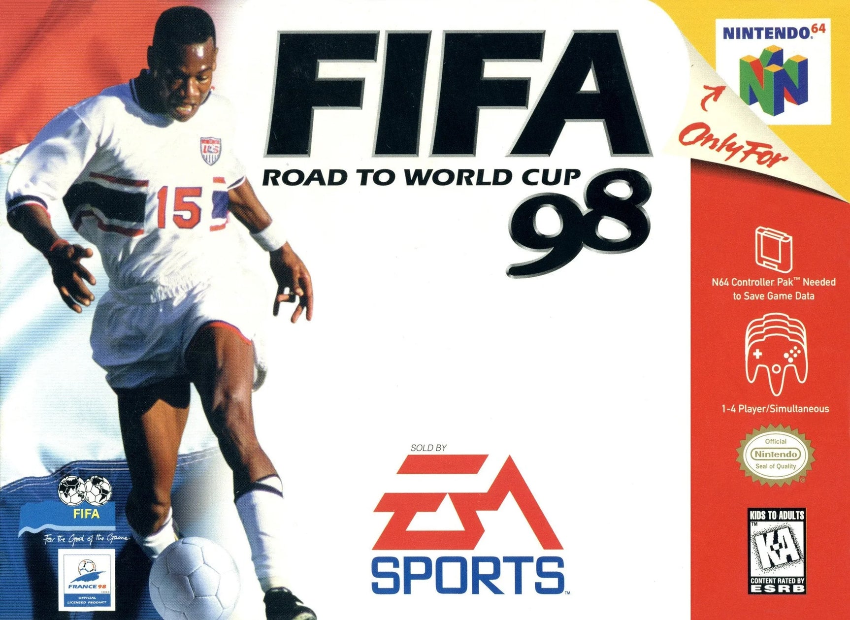 FIFA: Road to World Cup 98 - Nintendo 64