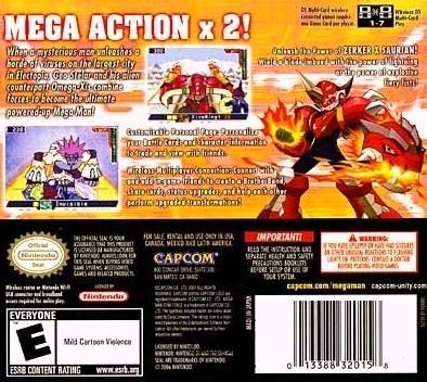Mega Man Star Force 2: Zerker × Saurian - Nintendo DS