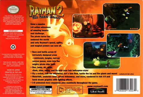 Rayman 2: The Great Escape - Nintendo 64