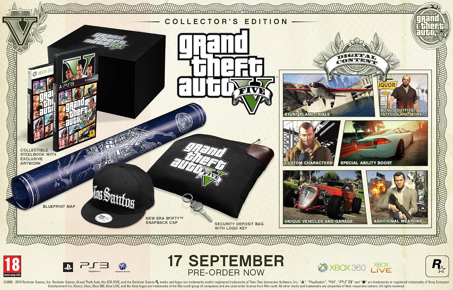 Grand Theft Auto V: Collector's Edition - Xbox 360