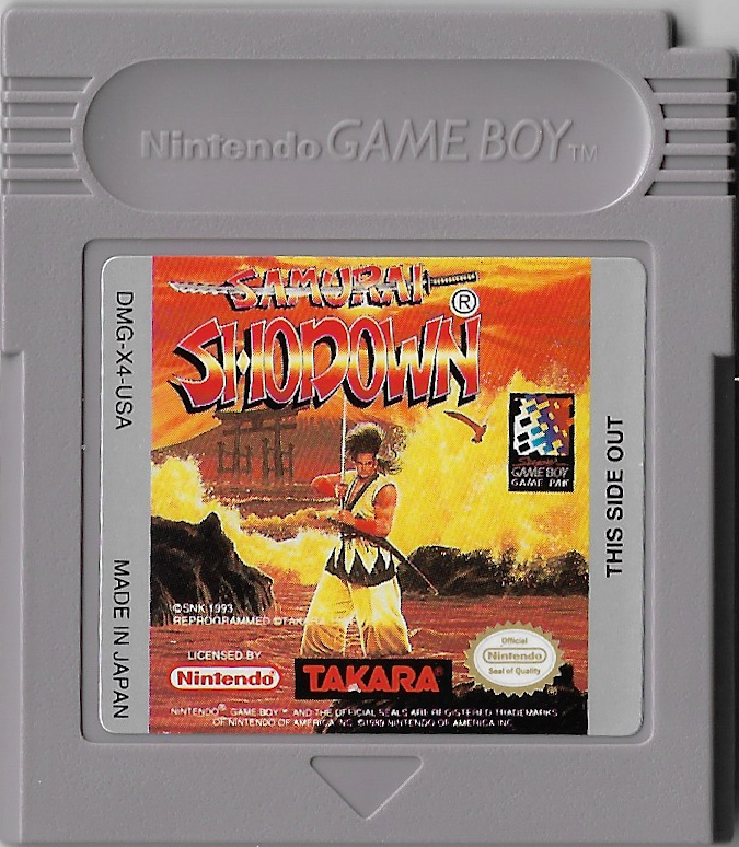 Samurai Showdown - Game Boy