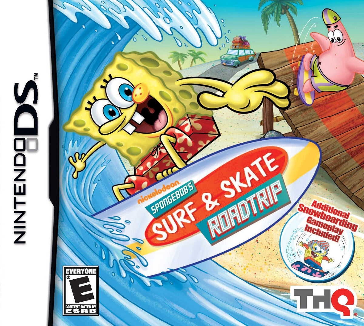 SpongeBob's Surf & Skate Roadtrip - Nintendo DS