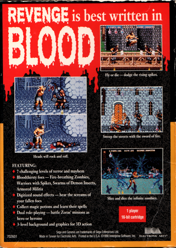 Sword of Sodan - SEGA Genesis