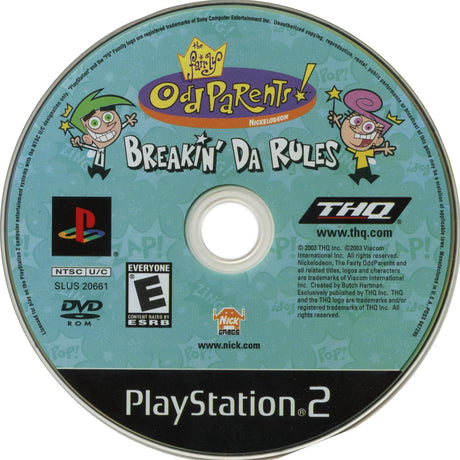 The Fairly OddParents!: Breakin' da Rules - PlayStation 2