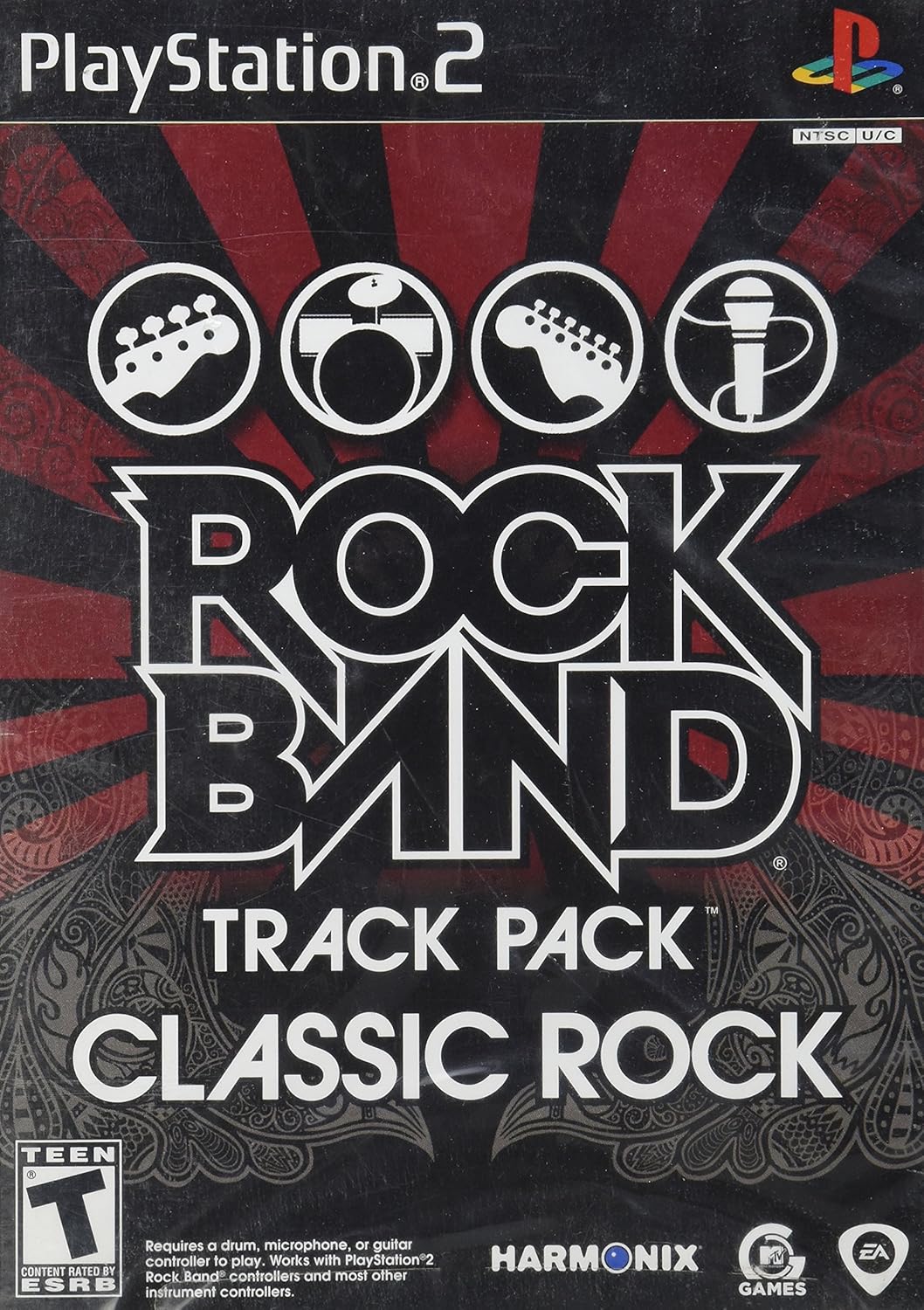 Rock Band: Classic Rock Track Pack - PlayStation 2