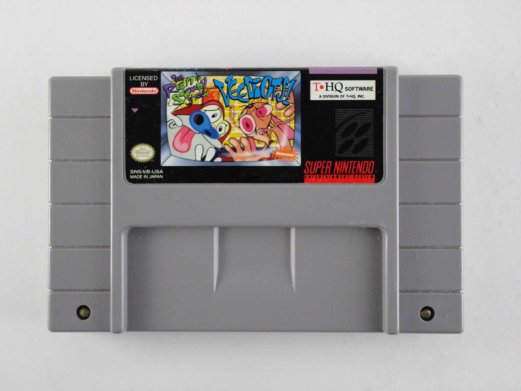 The Ren & Stimpy Show: Veediots! - Super Nintendo