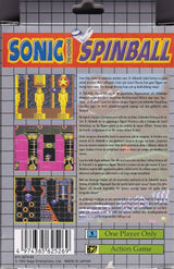 Sonic the Hedgehog: Spinball - SEGA Game Gear