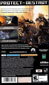 Transformers: The Game - PSP