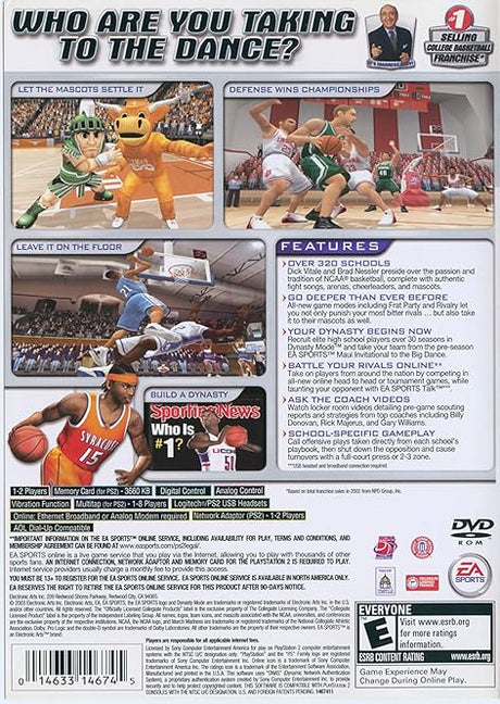 NCAA March Madness 2004 - PlayStation 2